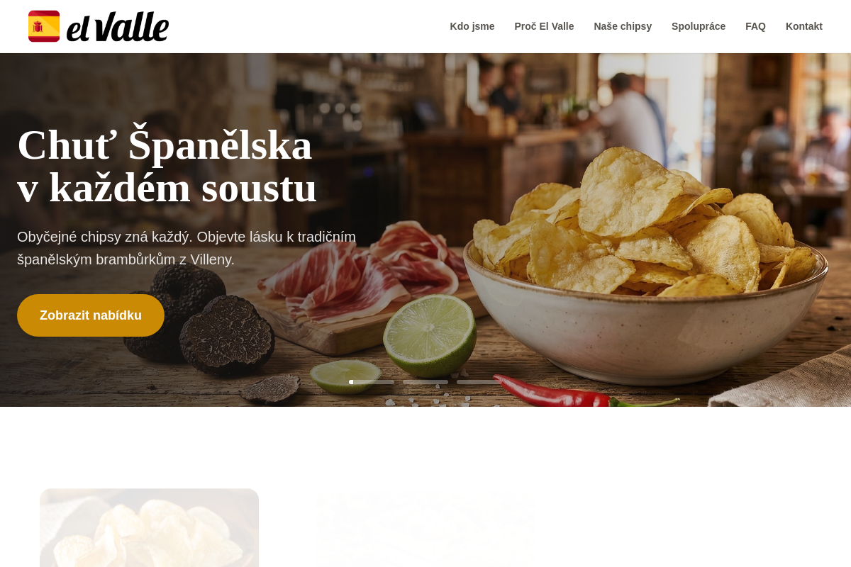 el Valle španělské chipsy
