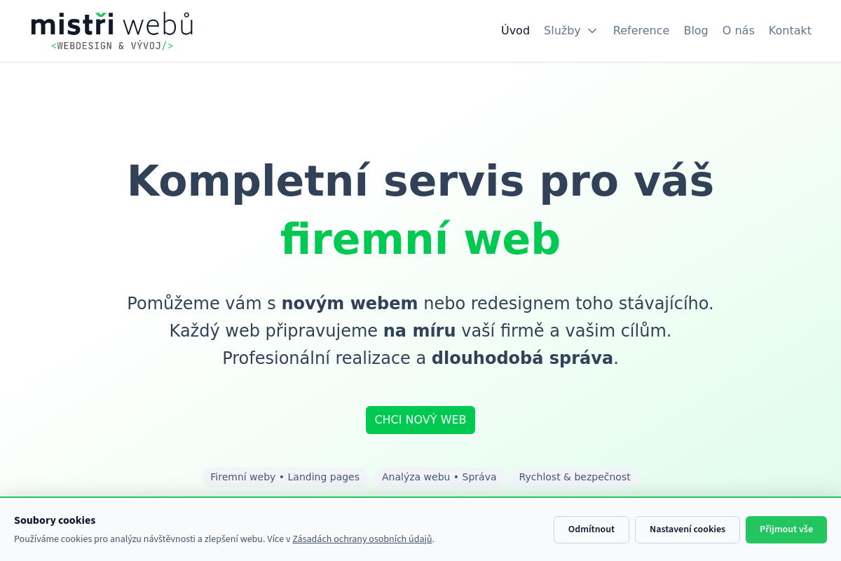 Mistři webů s.r.o.