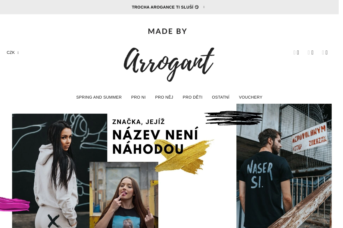 MADE BY ARROGANT