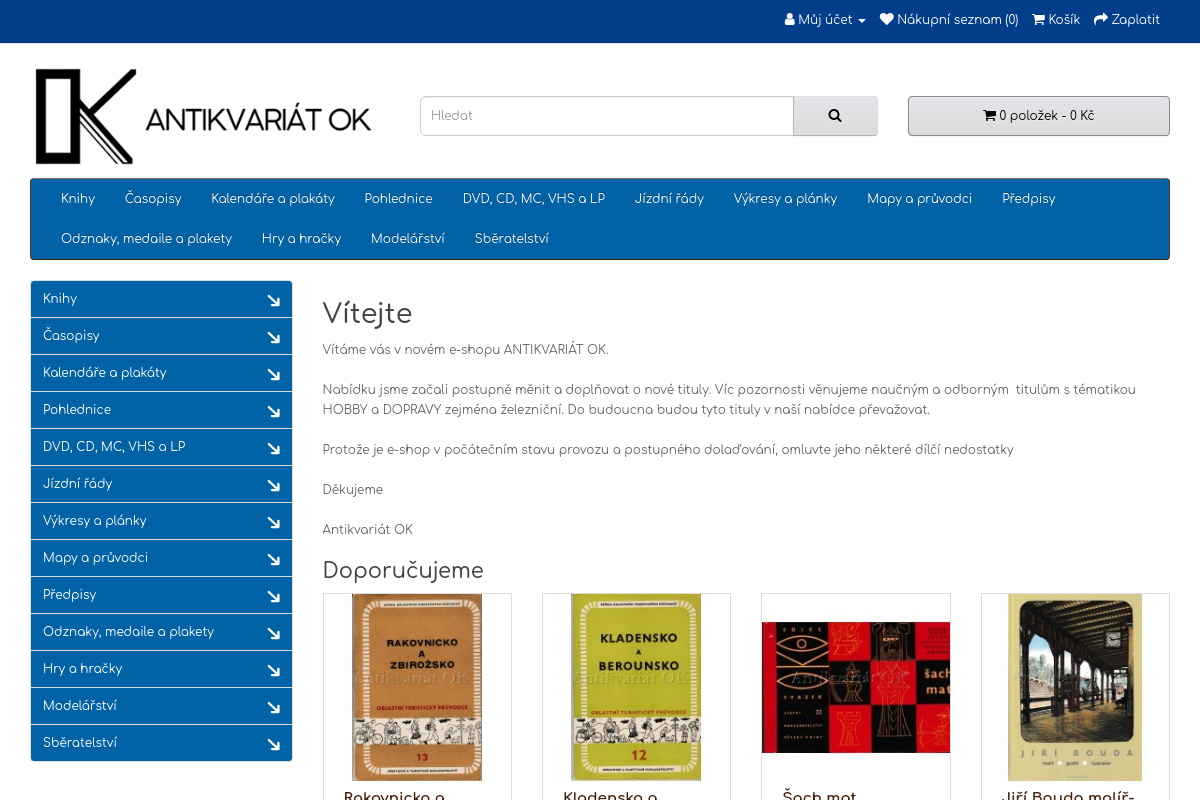 Antikvariát OK