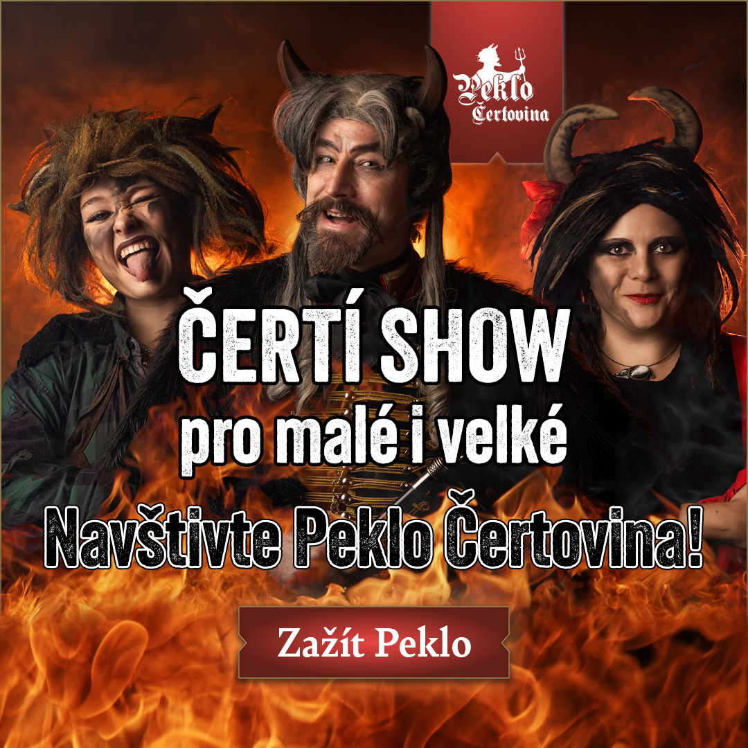 Vstupenka na prohlídku Pekla se zábavným programem/čertí show