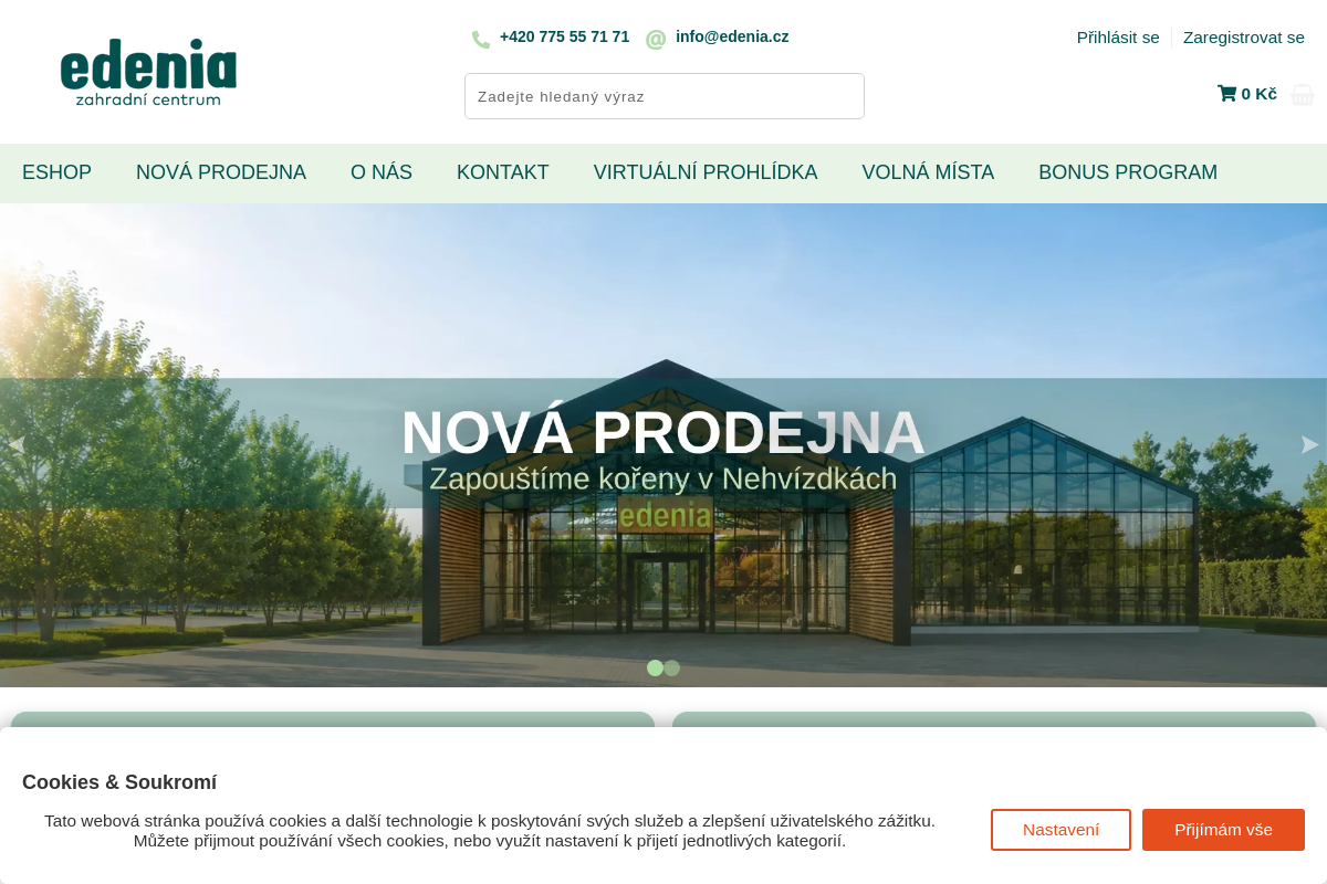 edenia zahradní centrum