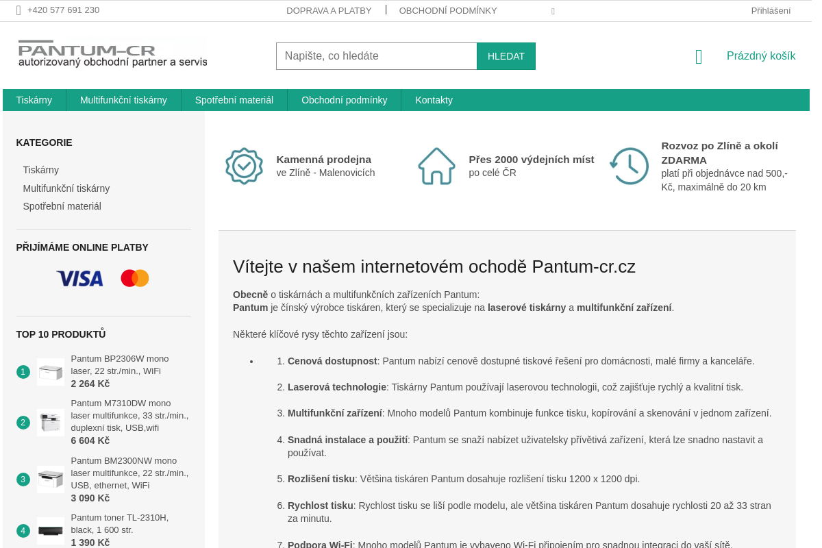 Pantum-cr.cz
