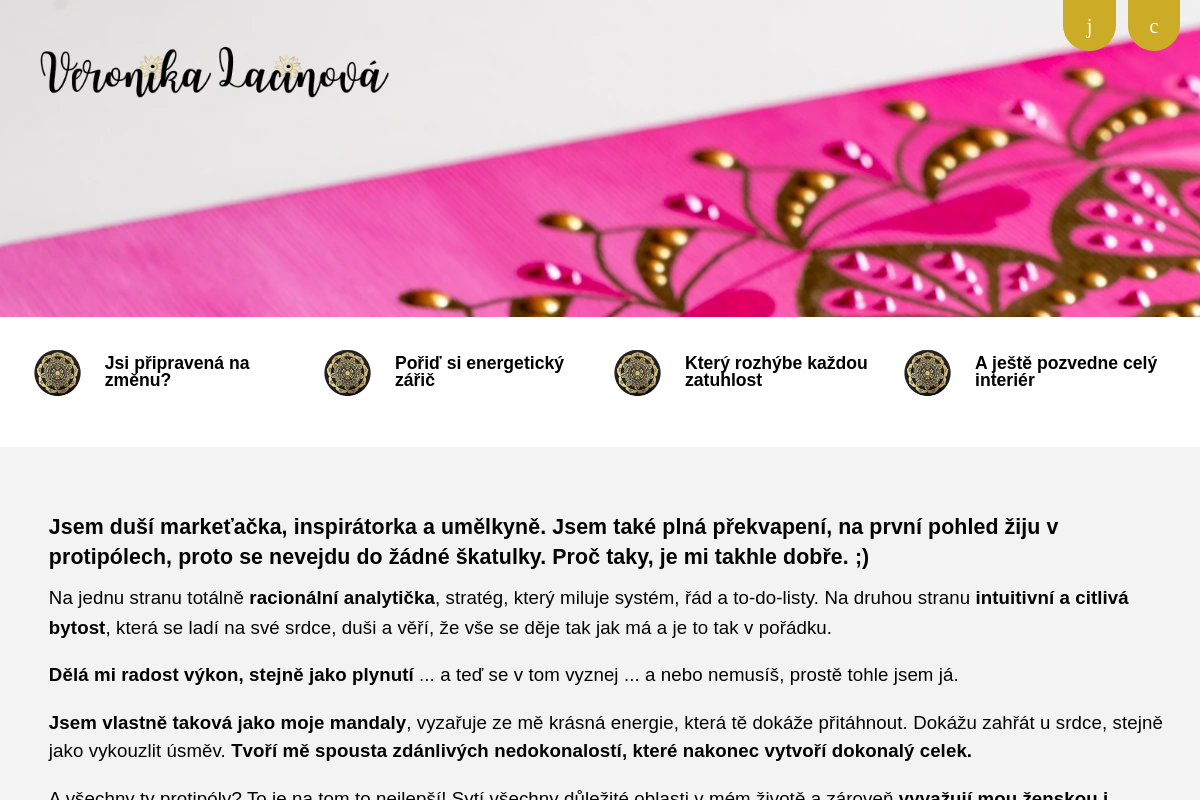 Veronikalacinova.cz