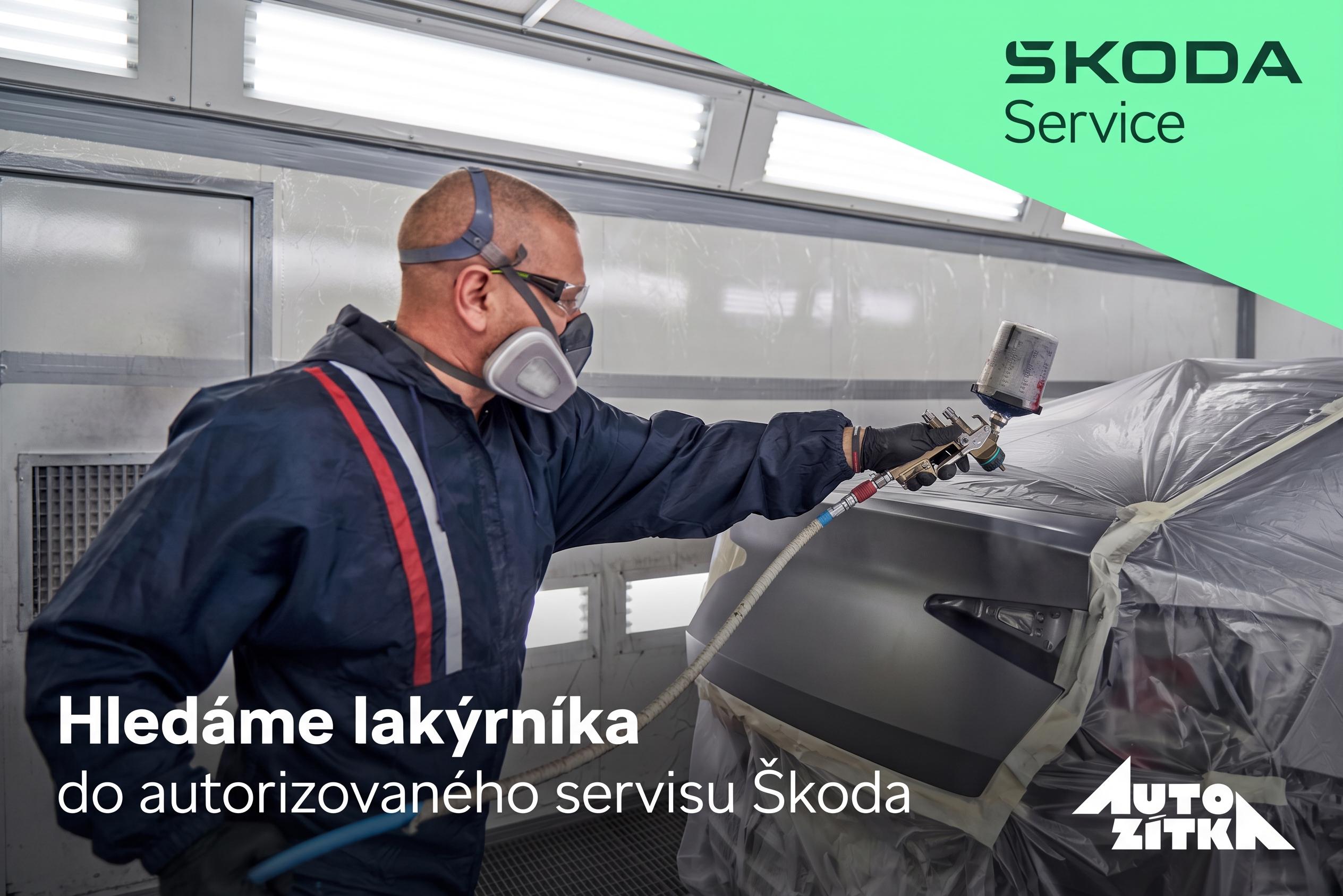 Hledáme lakýrníka do autorizovaného servisu Škoda