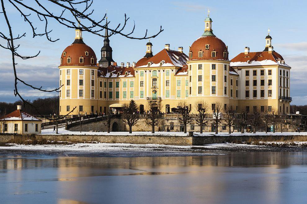 Popelčin zámek Moritzburg a adventní Drážďany
