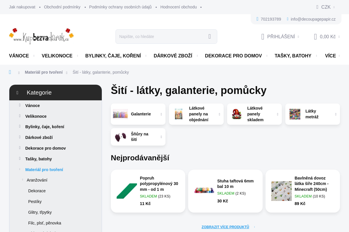 Bavlnenepanely.cz
