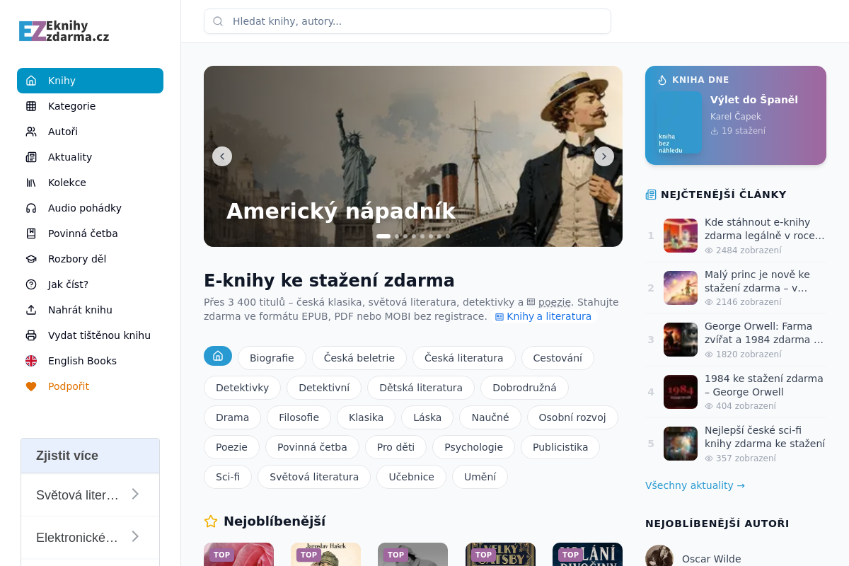 Eknihyzdarma.cz