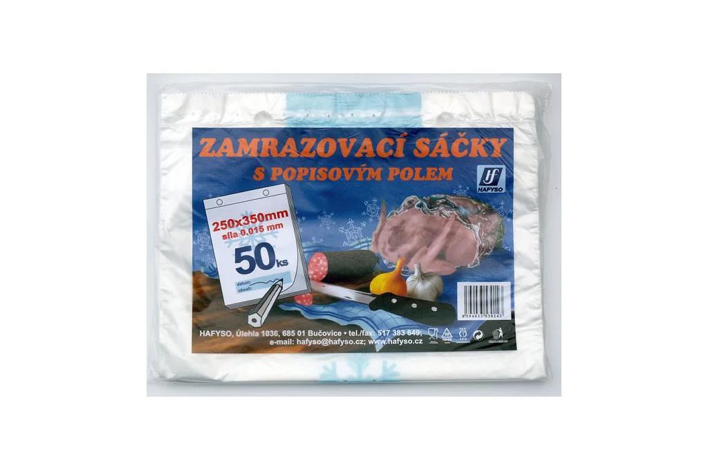 Zamrazovací sáčky s popisem 25x35 cm/15my