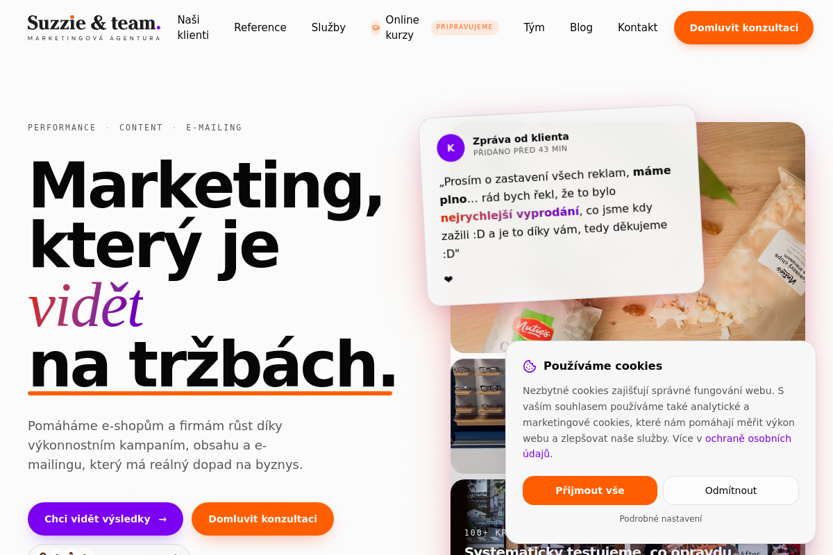 Marketingová agentura Suzzie