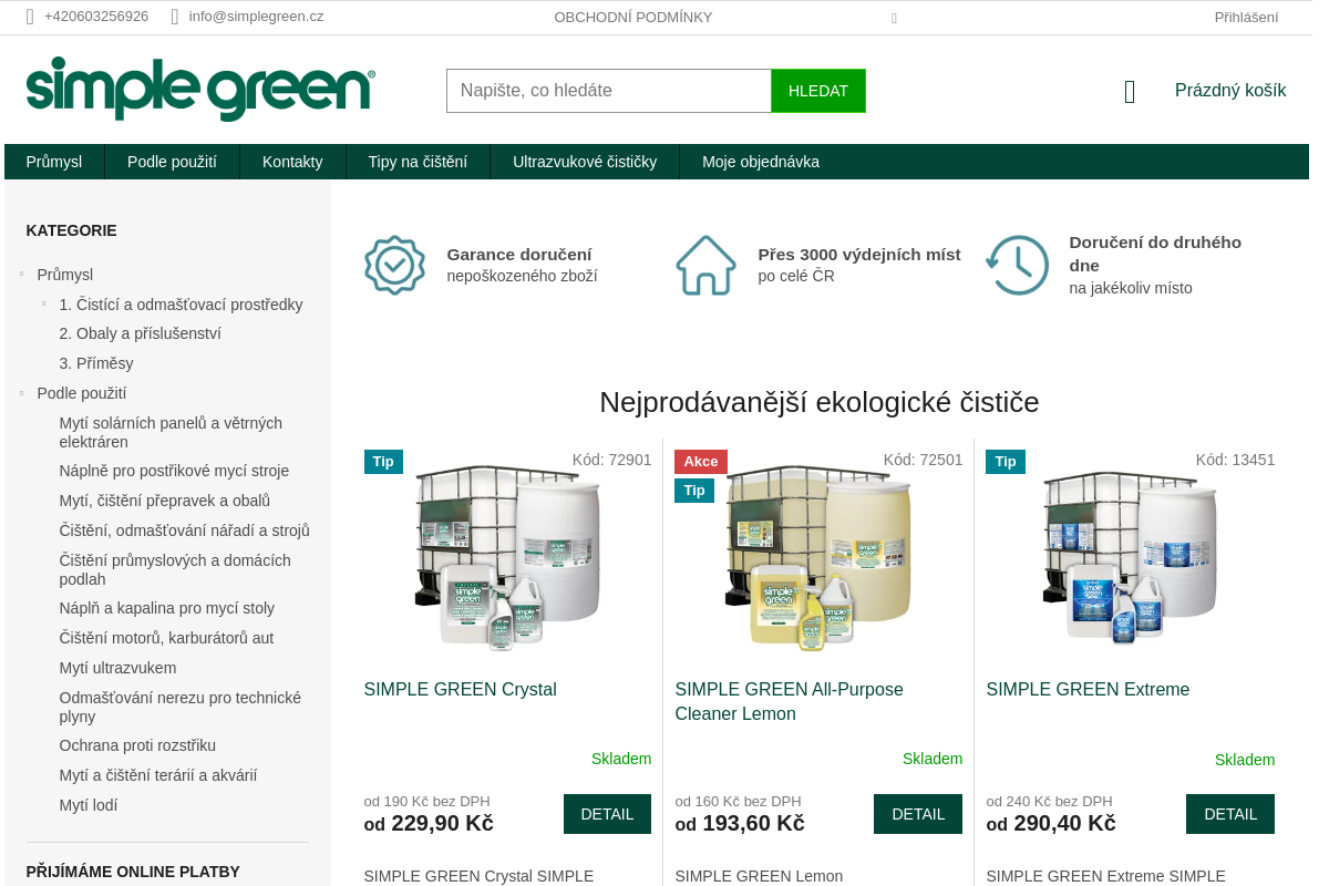 SIMPLE GREEN CZ, s.r.o.