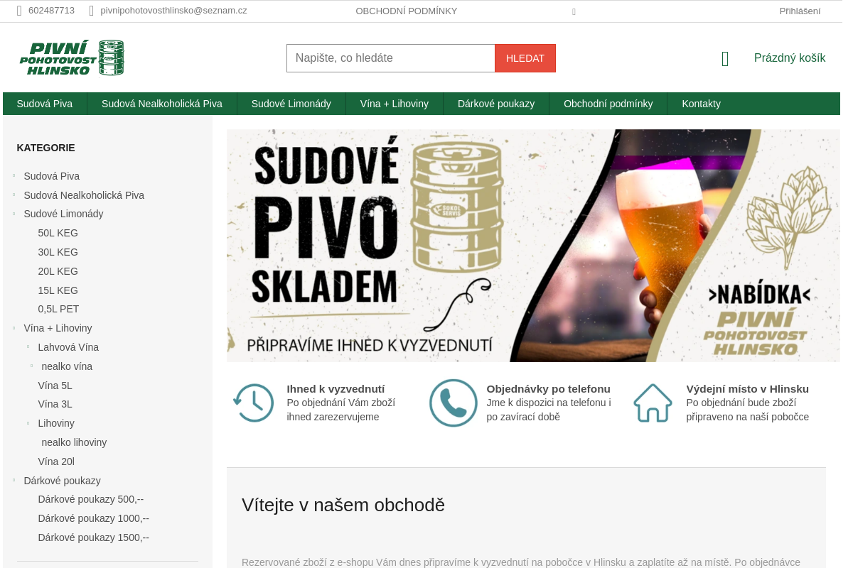 Pivní pohotovost Hlinsko