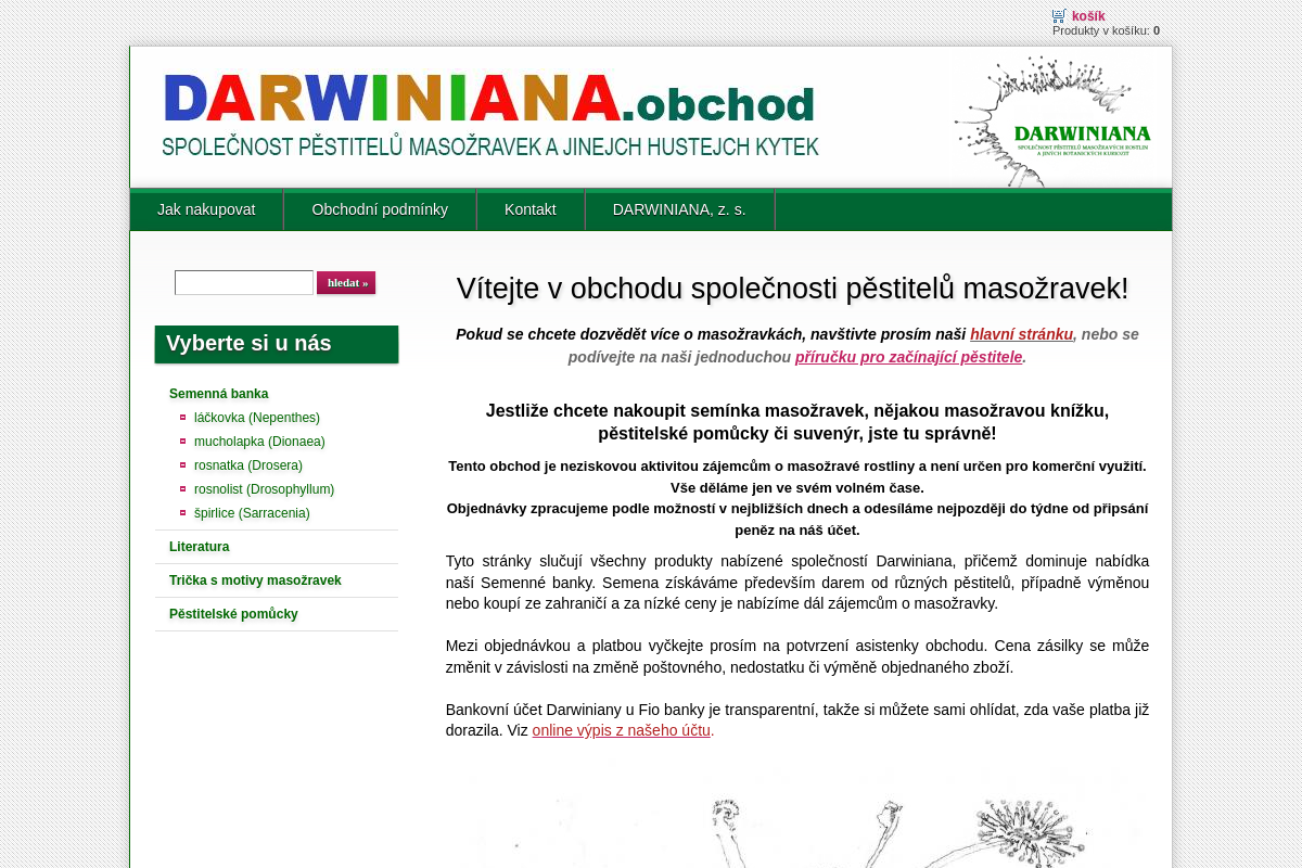 Obchod.darwiniana.cz