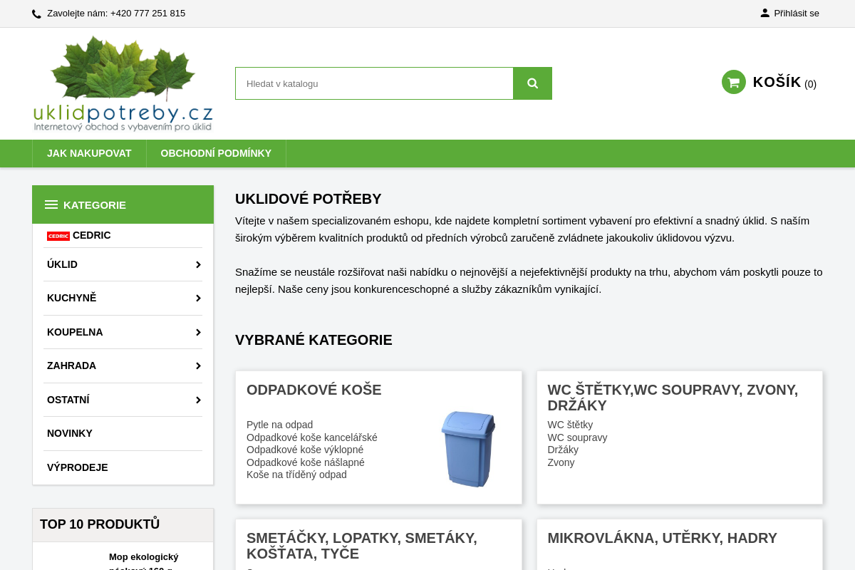 Uklidpotreby.cz
