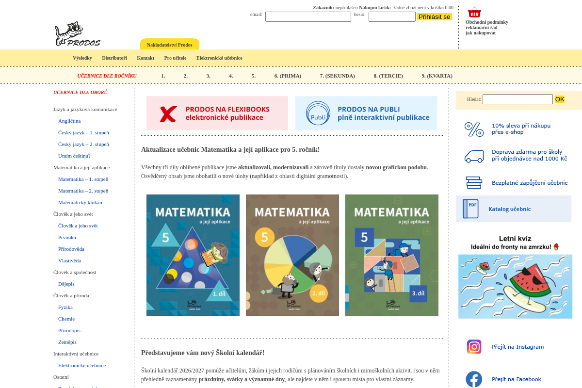 PRODOS, pedagogické nakladatelství