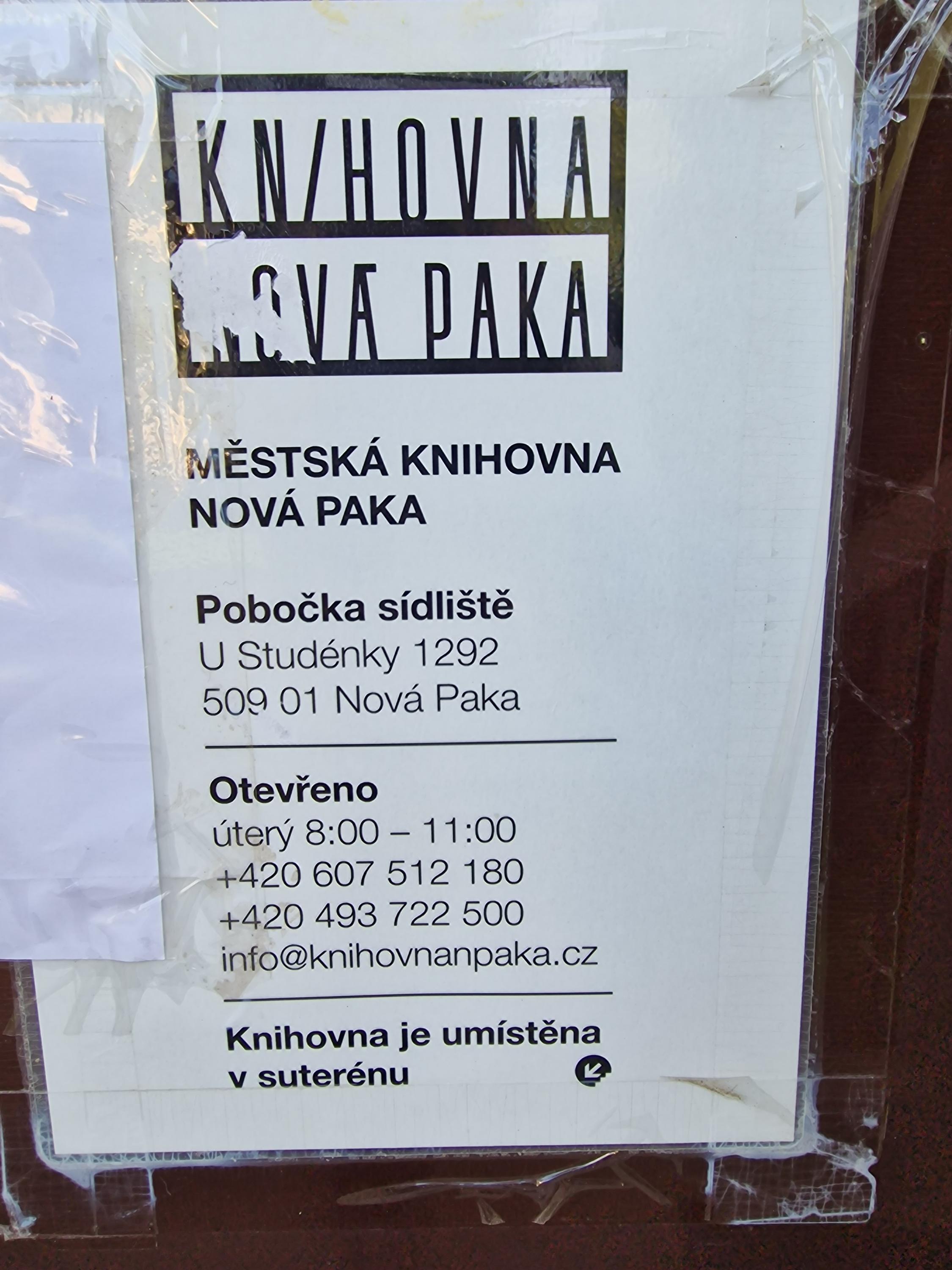 Městská knihovna Nová Paka foto 3