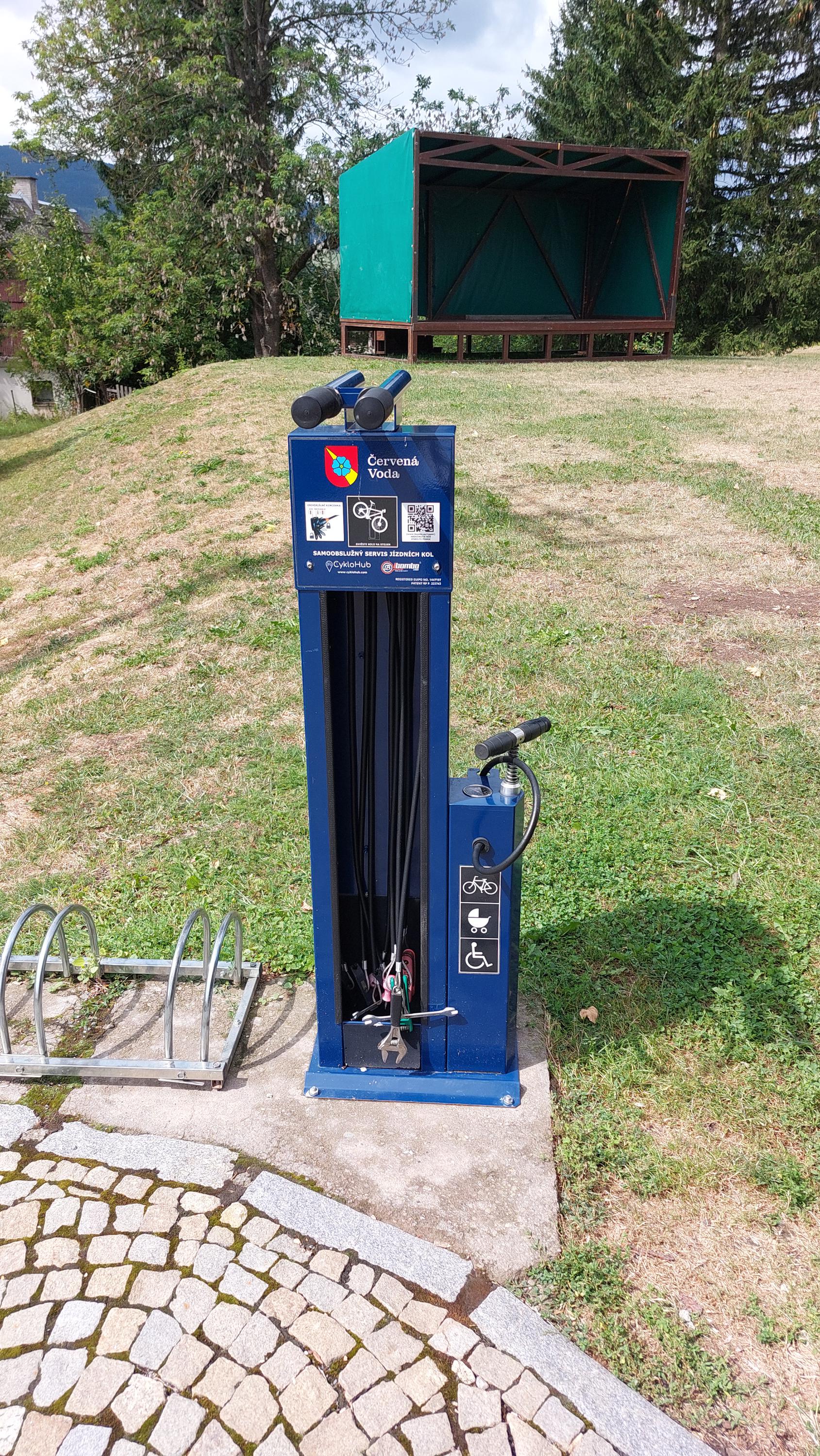 Dobíjecí stanice pro elektrokola Šanov foto 2