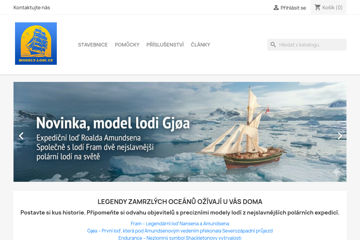 Modely-lodí.cz