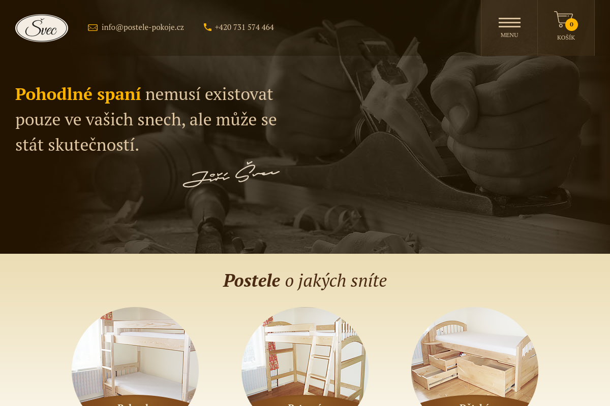 Postele-pokoje.cz