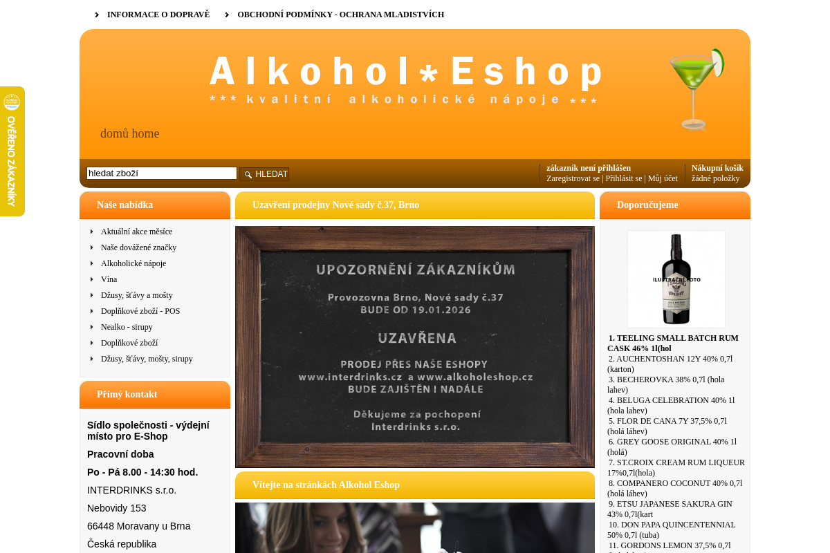 Alkoholeshop.cz