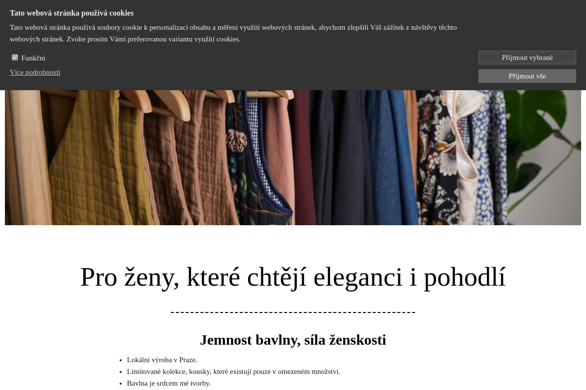 Oblečení Anna