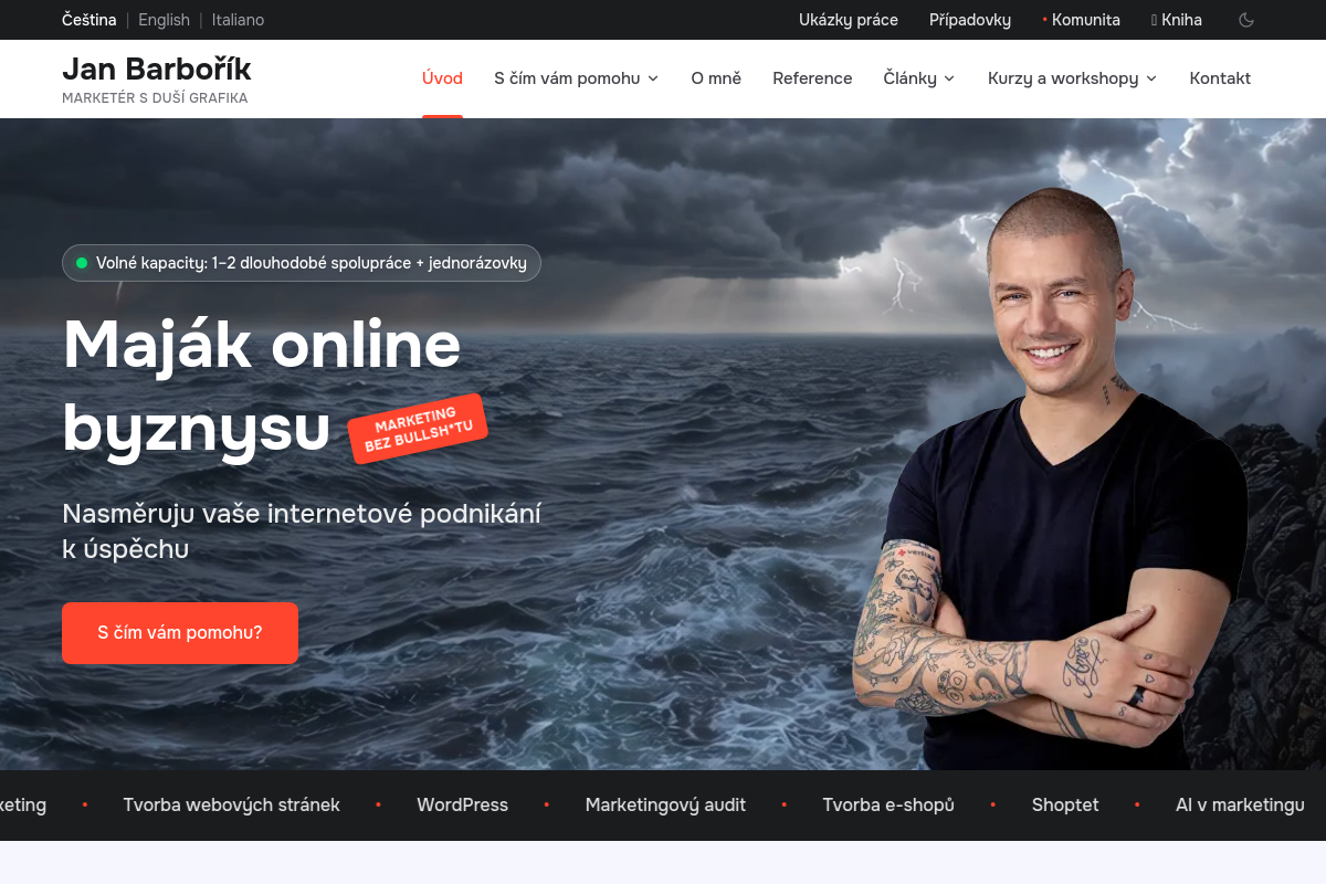 Jan Barbořík, MBA
