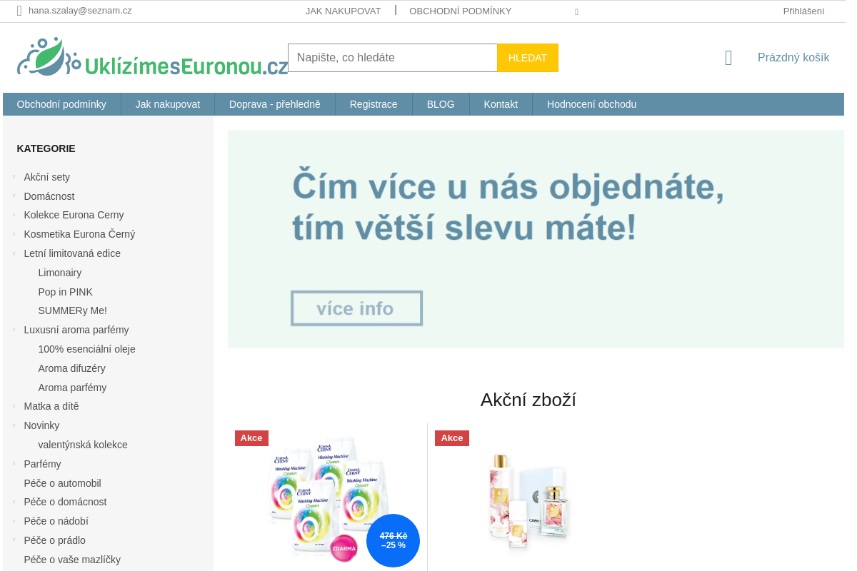 Uklízíme s Euronou