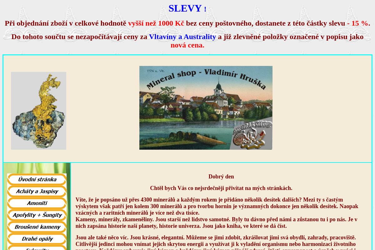Mineral-shop.cz