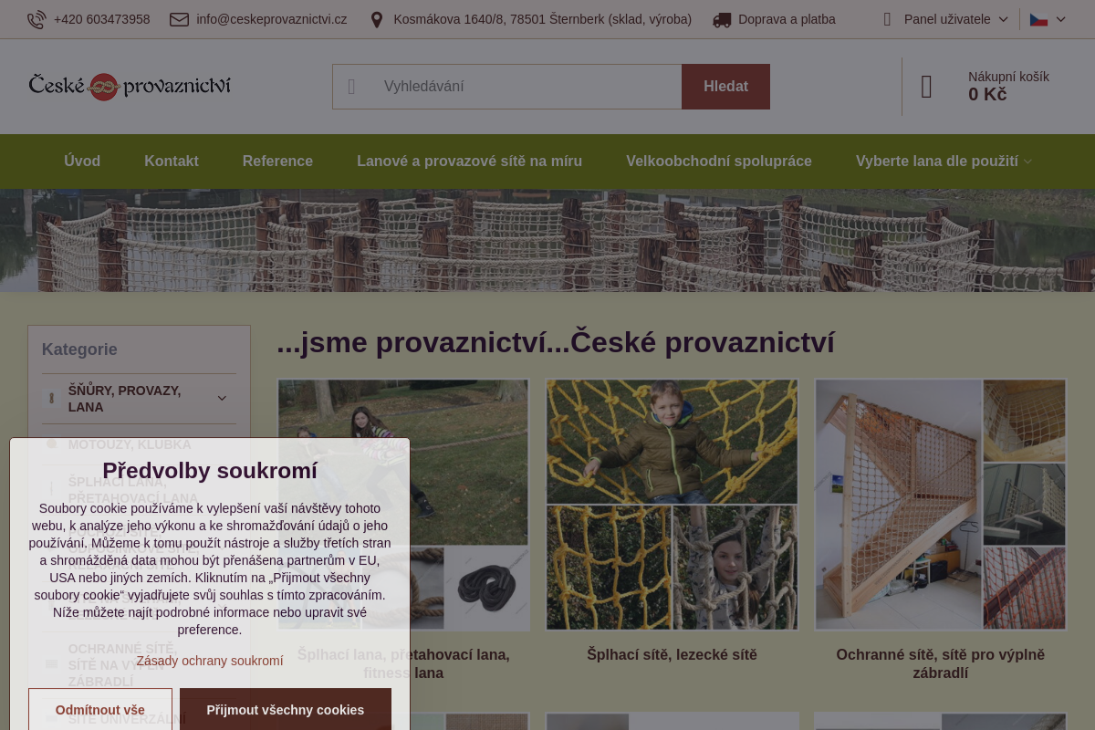 České provaznictví