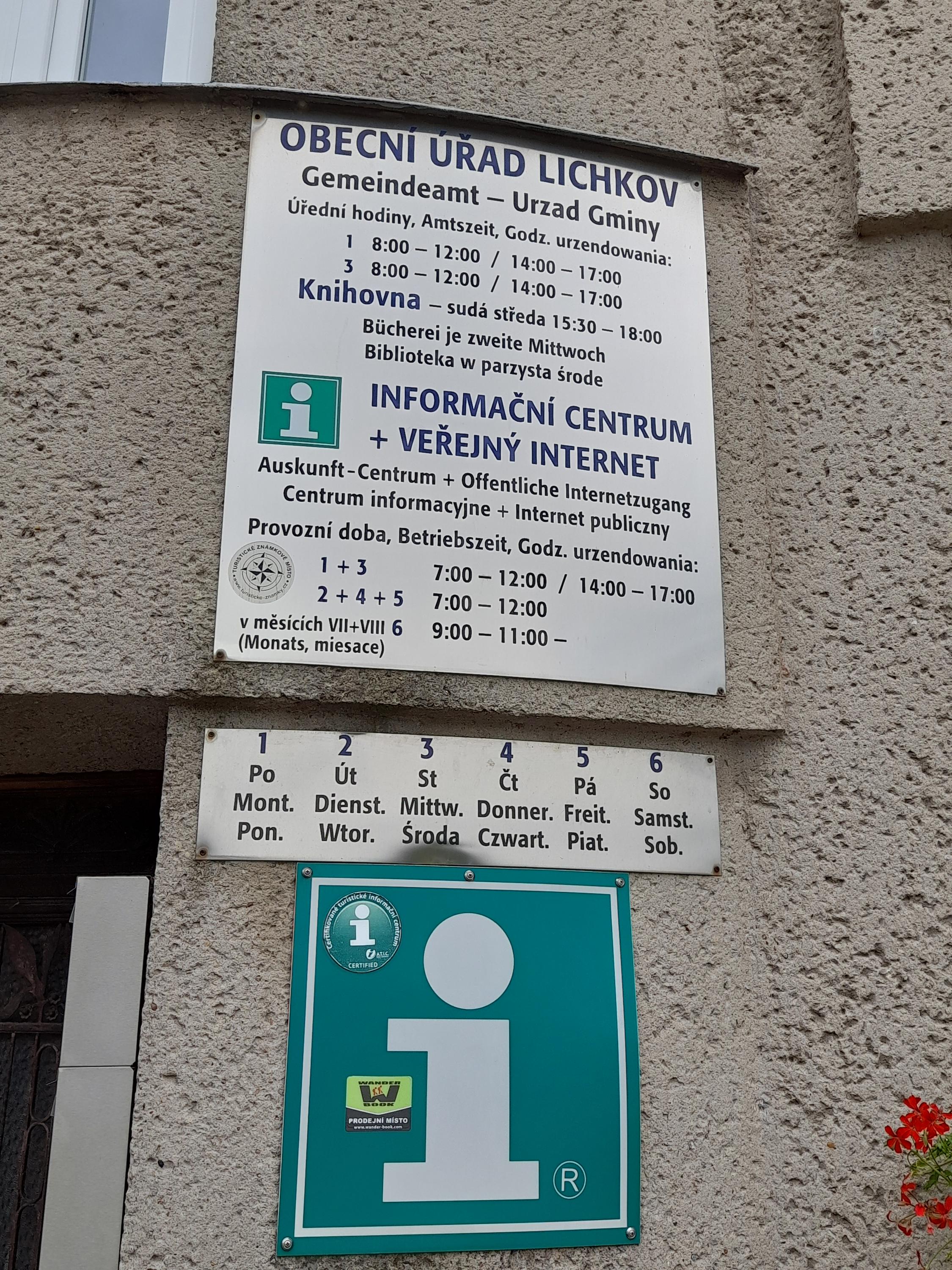 Městské informační centrum Lichkov foto 2