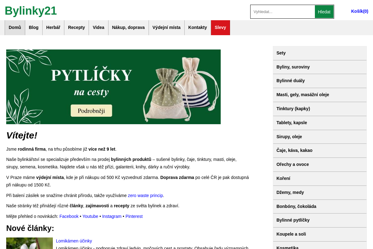 Bylinky21.eu