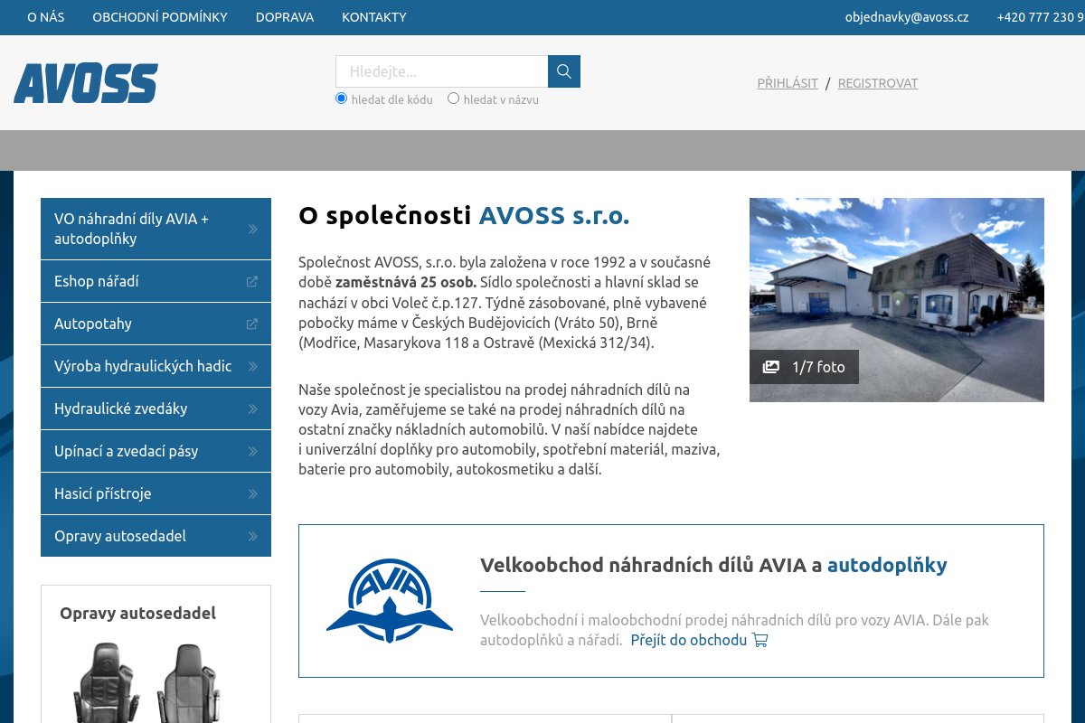 Autopotahy Avoss