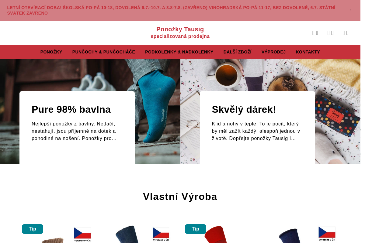 Ponožky Tausig