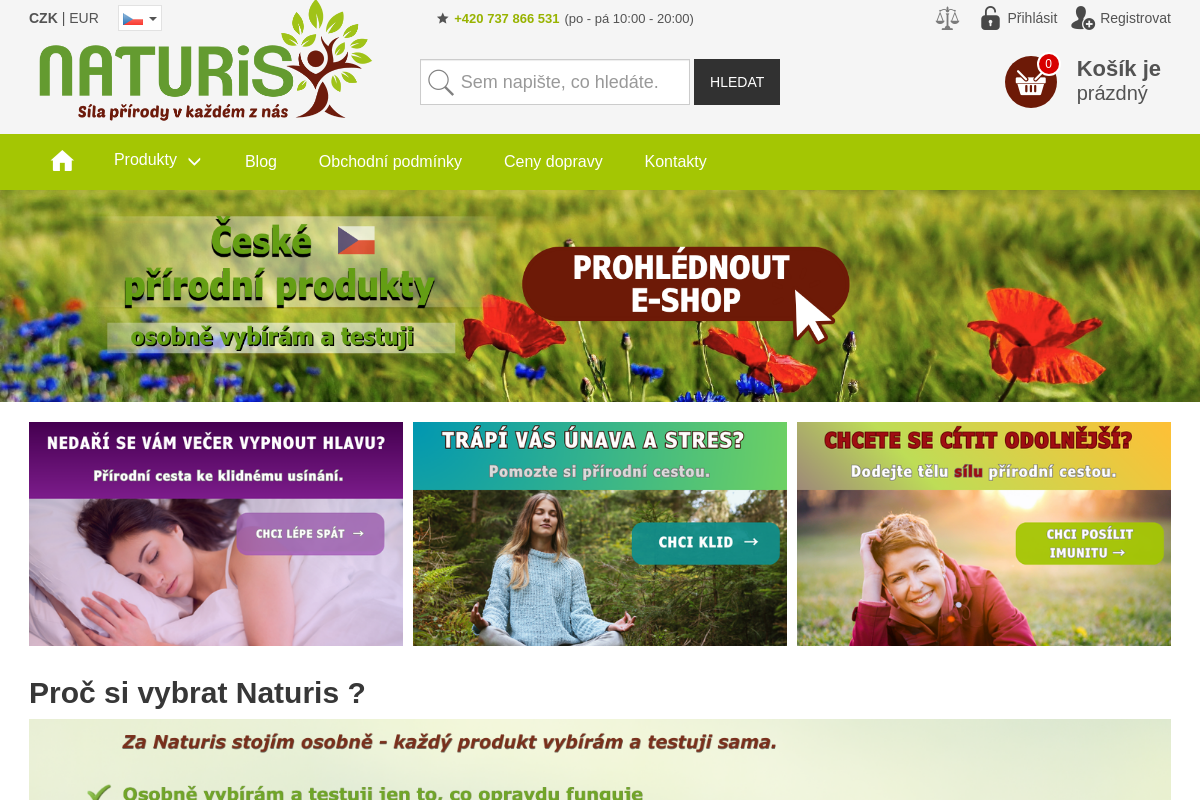 Eshop Naturis