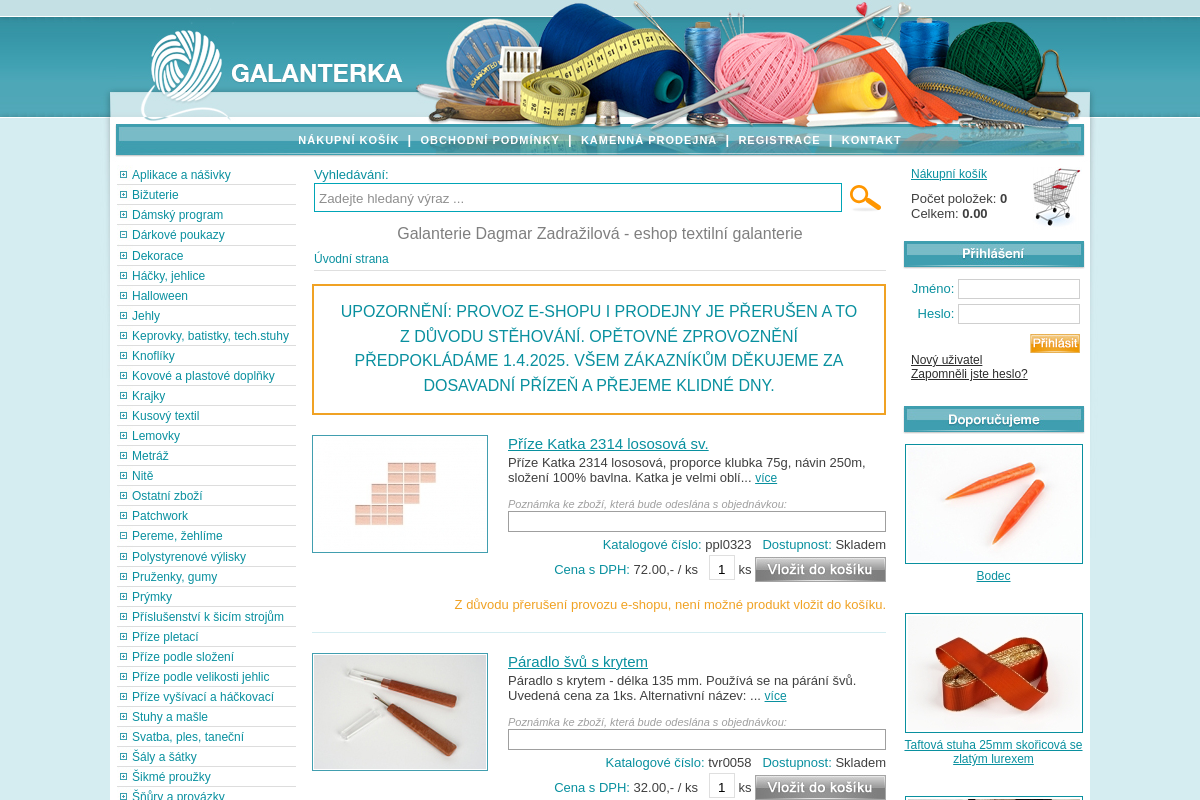 Galanterka.cz