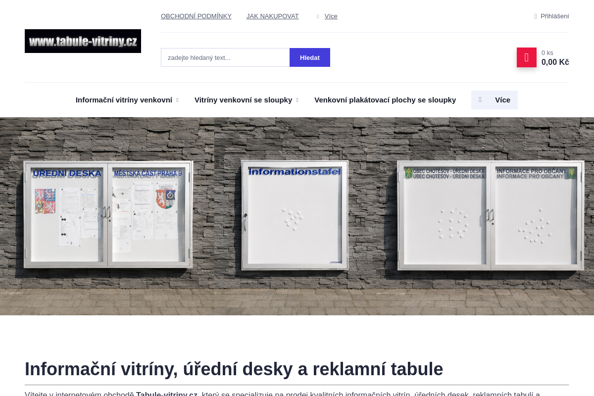 Tabule-vitriny.cz