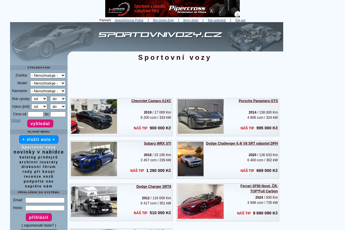 Sportovnívozy.cz