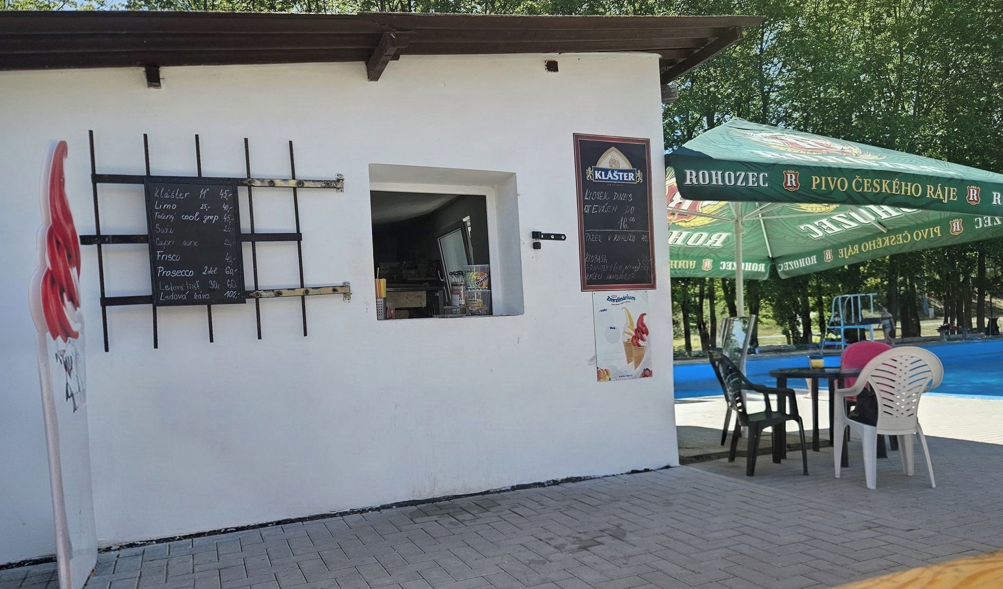 Občerstvení koupaliště