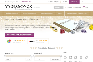 Firemní grafika VVDiamonds.cz