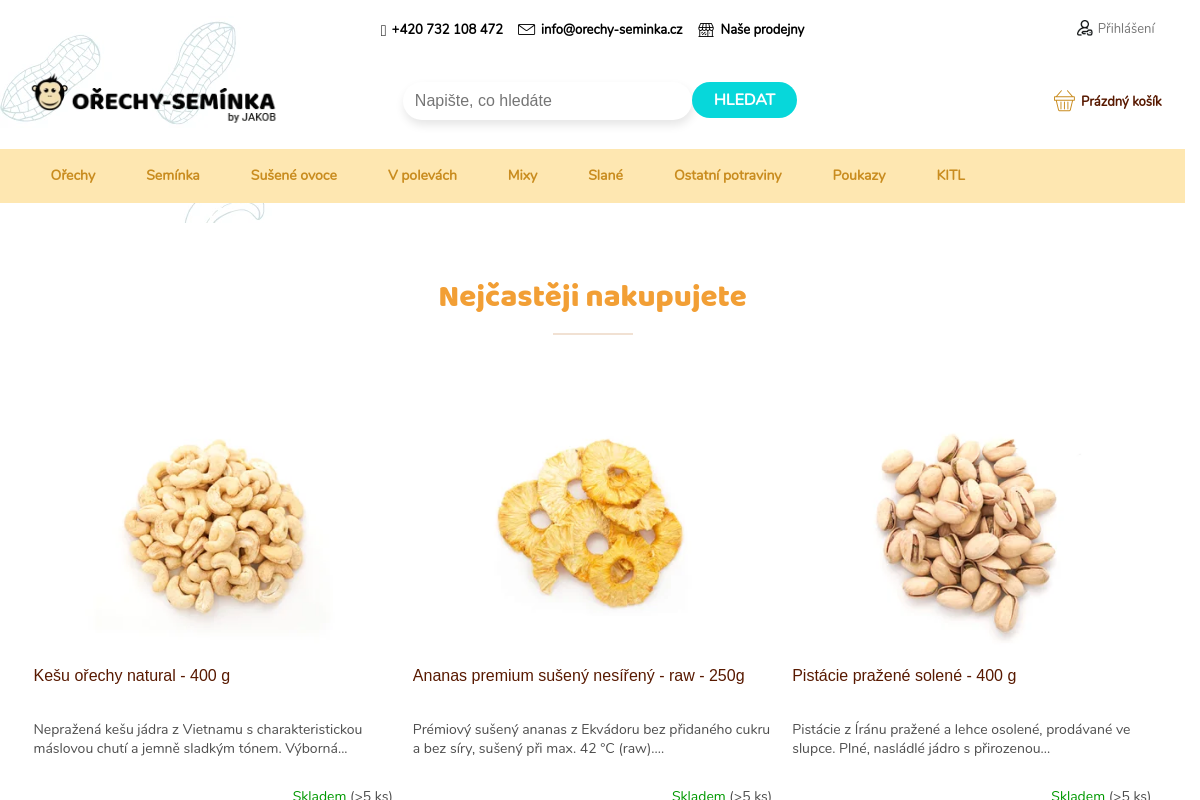 Orechy-seminka.cz