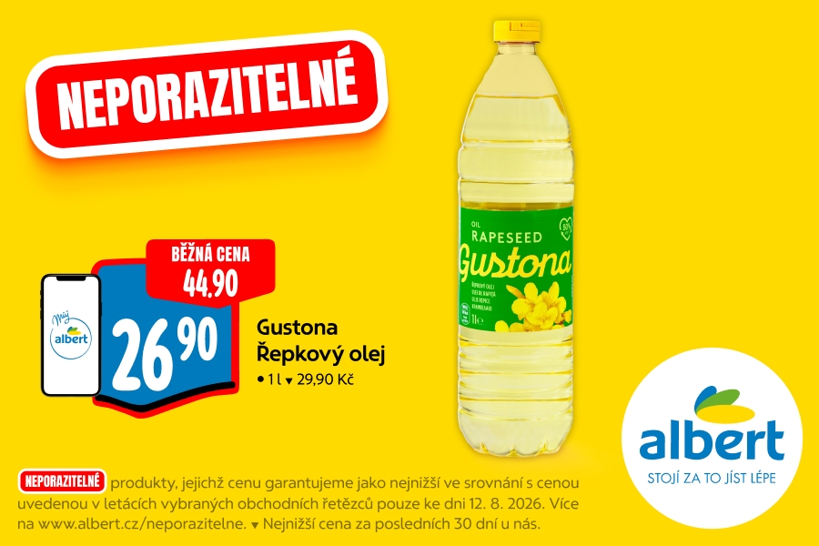 Gustona Řepkový olej