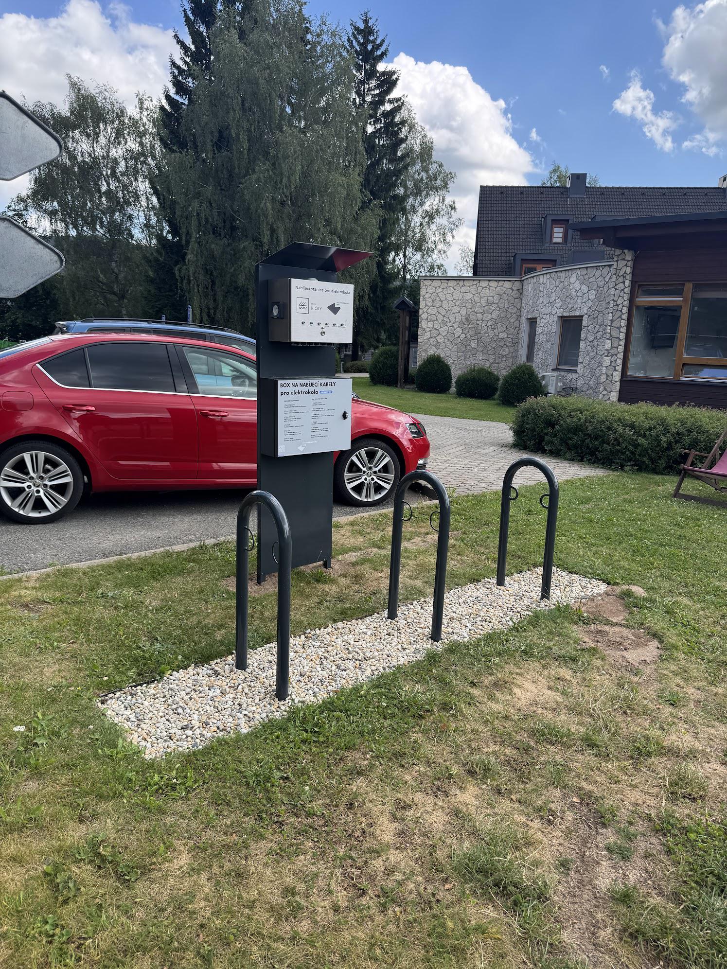 Nabíjecí stanice Resort Říčky