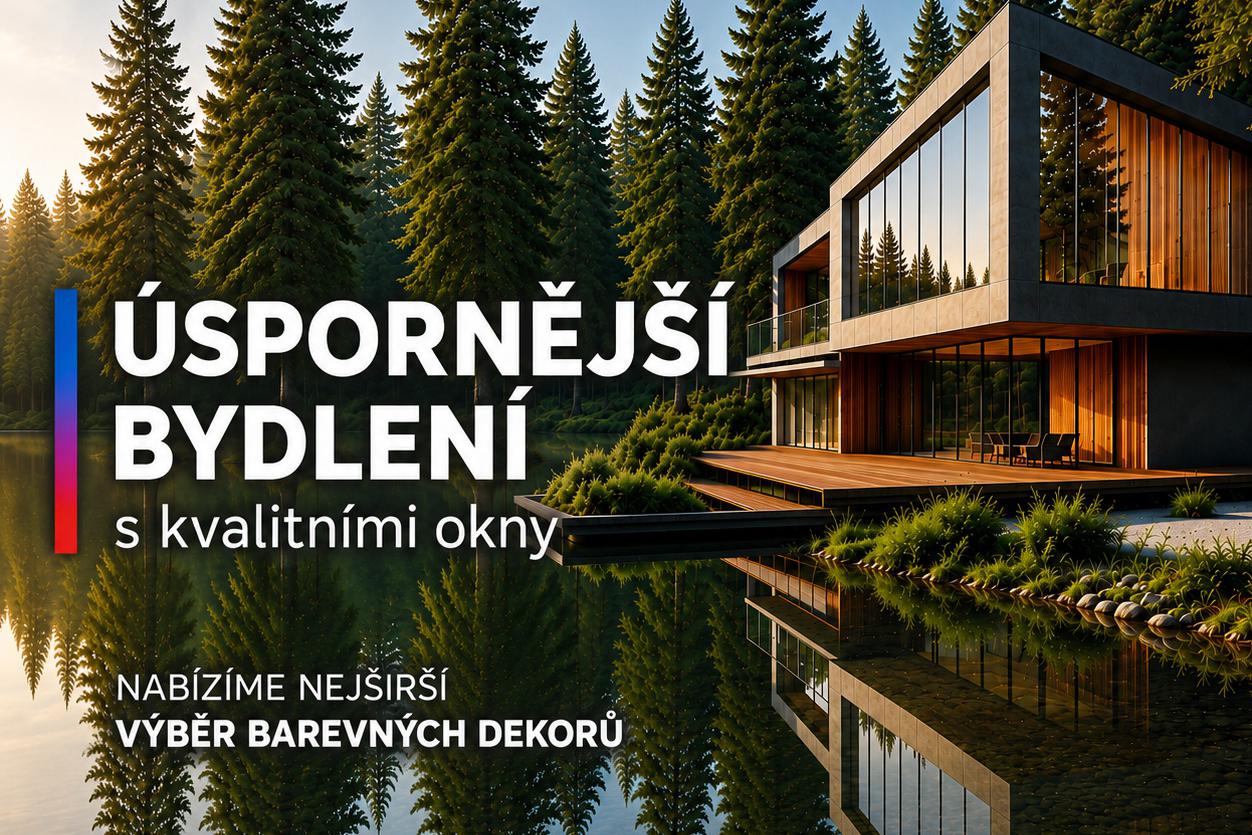 Úspornější bydlení s kvalitními okny - MORAVA OKNO