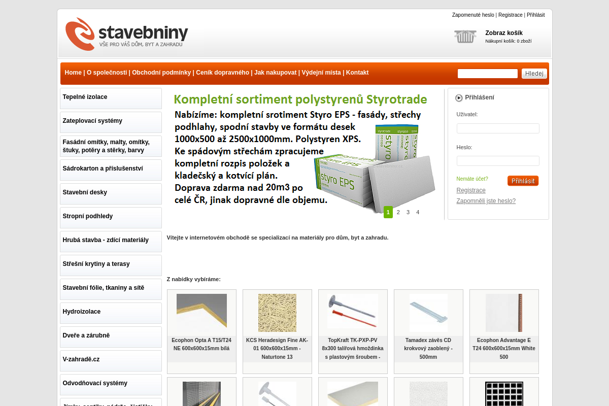 E-stavebniny.cz foto 1