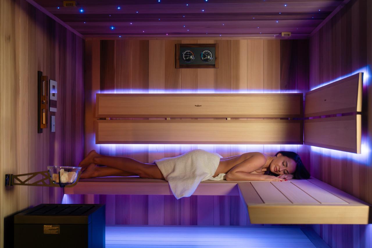 Ambientní RGB osvětlení ZDARMA ke každé sauně
