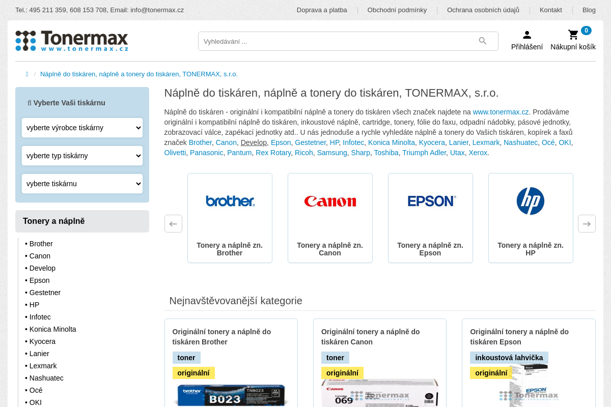 TONERMAX, s.r.o.
