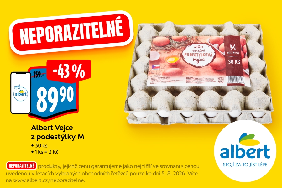 Albert Vejce z podestýlky M