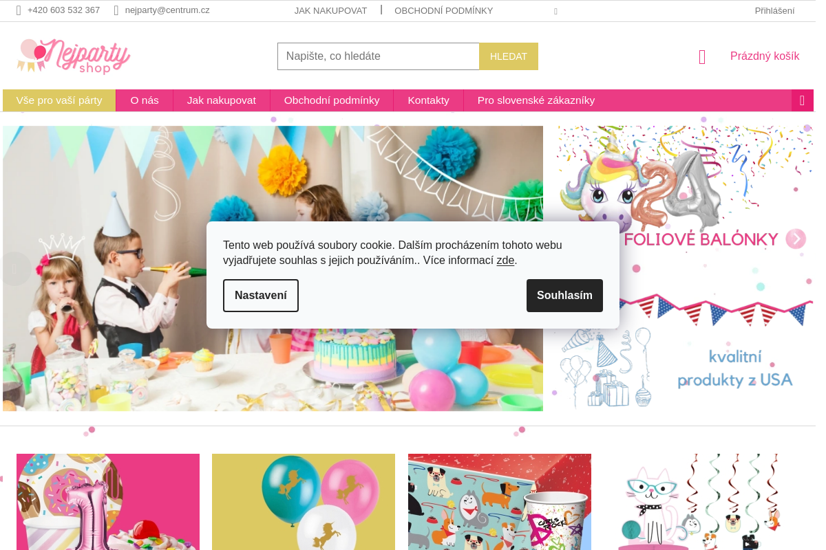 Nejparty shop.cz