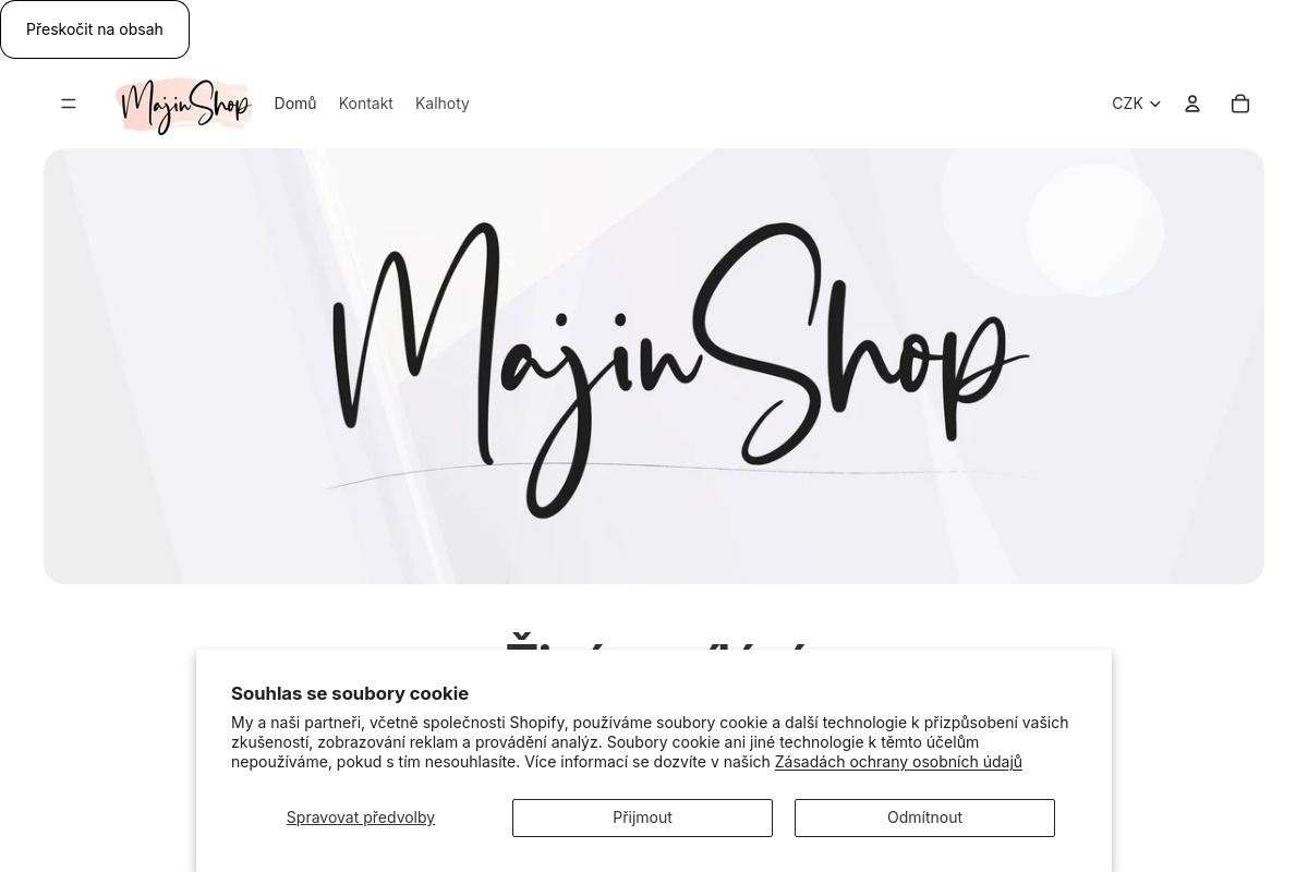 Majinshop.cz