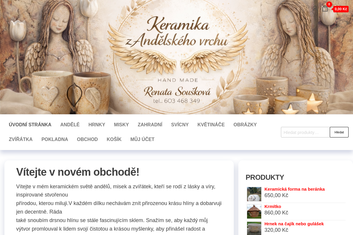 Keramika z andělského vrchu
